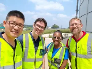 addanode and Talbot team at Coca-Cola site